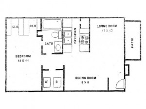 Bent Tree Park Apartments Floor Plan
