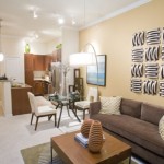 15777 Quorum Apartments Living Room