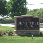 Bent Tree Park Apartments Community Sign