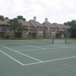 Bent Tree Fountains Apartment Tennis Court