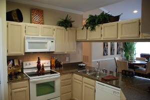 Courts of Bent Tree Apartment Kitchen