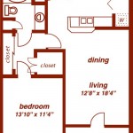 Montfort Place Apartment Floor Plan