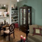 Post Addison Circle Apartment Living Room 1