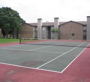 Springhaven Apartment Tennis Court