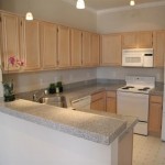 Walnut Square Apartment Kitchen..